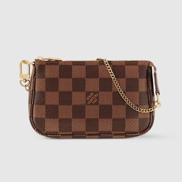ᴺᵉʷ ✨LOUIS VUITTON Damier Ebene Mini Pochette - Picture 3 of 9
